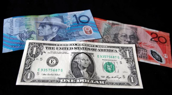 Dollar firms on debt ceiling optimism, Aussie slips after jobs data