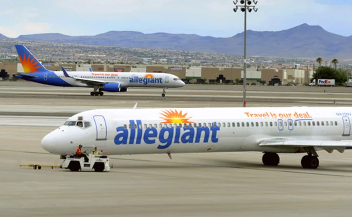 The CEO of Allegiant Air's parent company is out after barely a year, replaced by the former boss