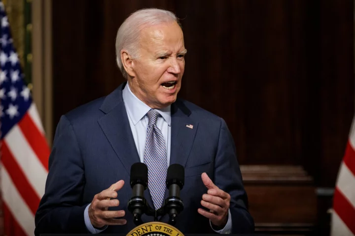 Biden Denounces Efforts to Justify Hamas in Fiery Speech