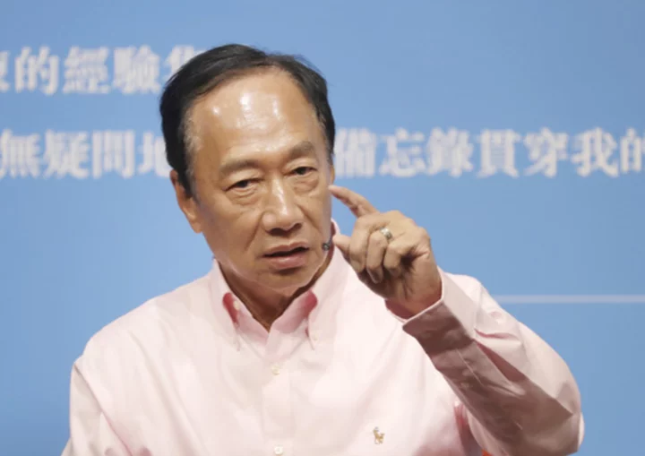 Aspiring Taiwan presidential candidate Terry Gou resigns from board of Apple supplier Foxconn