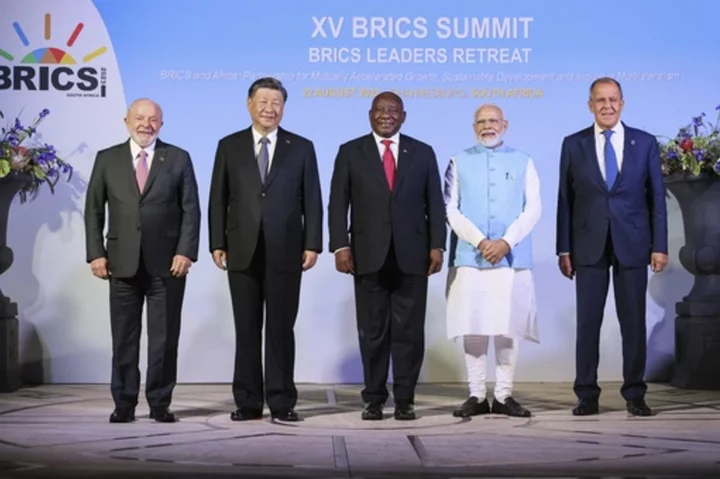 China, Russia and other emerging economies turn to main summit agenda in South Africa