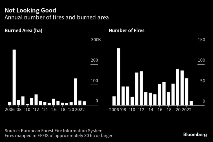 Climate Inferno Threatens to Turn Athens Into Outpost of Sahara