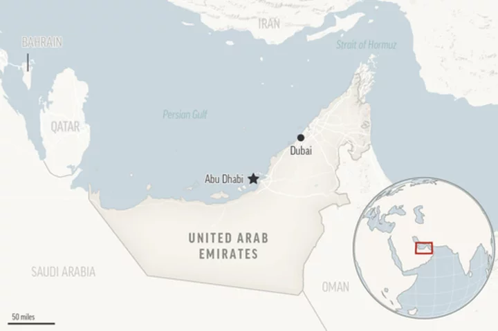 A helicopter crashes off the United Arab Emirates coast. 2 pilots are missing