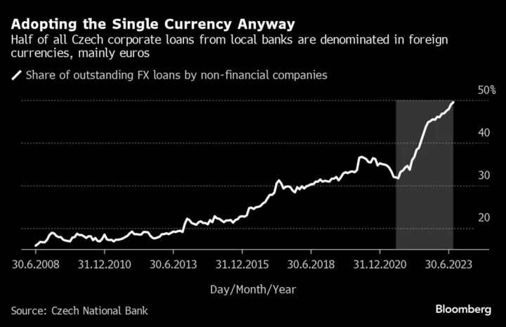 The Euro Is Creeping Into a Very Euroskeptic Country