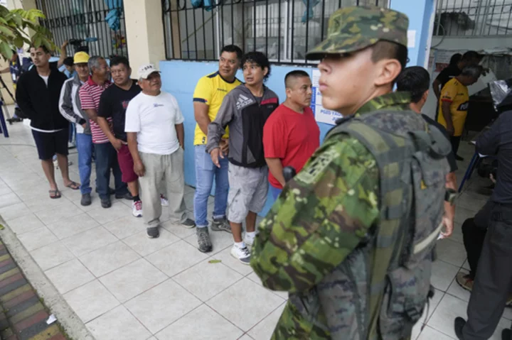 Ecuadorians are electing a new president. The choice is between a banana empire heir and an attorney