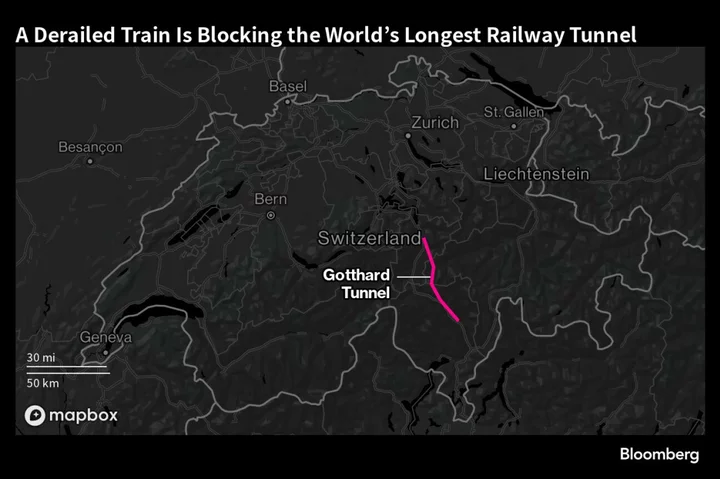 Swiss Tunnel Partially Reopens for Freight Traffic