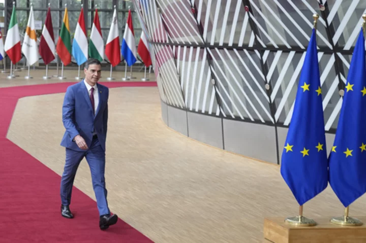 Sánchez visits Kyiv on the day Spain starts EU presidency to underline bloc's support for Ukraine