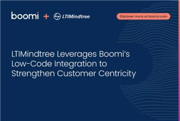 LTIMindtree Leverages Boomi's Low-Code Integration To Strengthen Customer Centricity