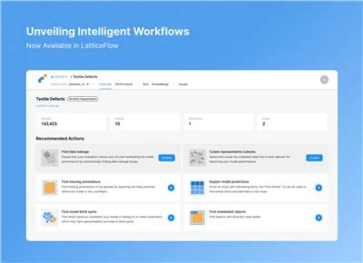 LatticeFlow Announces Intelligent Workflows for Eliminating AI Blind Spots