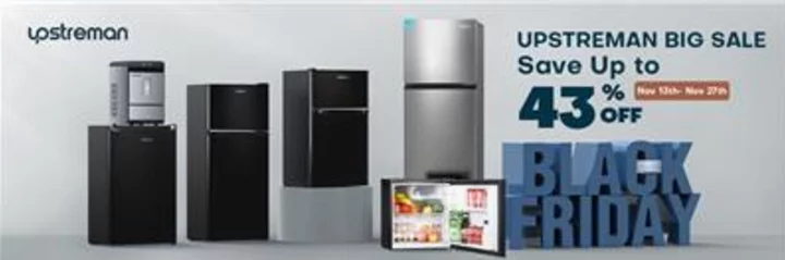 Upstreman is offering Mini Fridges with Up to 43% OFF during Black Friday!