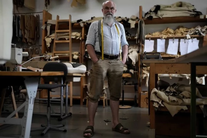 A German tailor who specializes in bespoke lederhosen is in high demand ahead of Oktoberfest