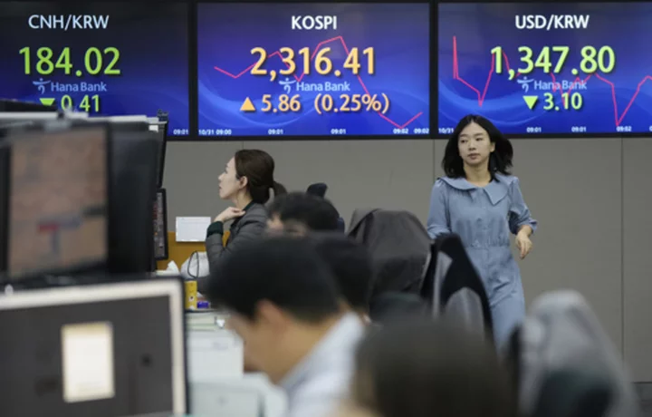 Stock market today: World shares mixed, oil prices gain ahead of Fed decision on rates