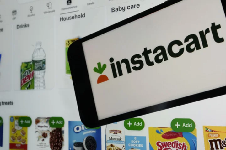 Instacart sets IPO price at $30 a share, valuing the company at about $10 billion