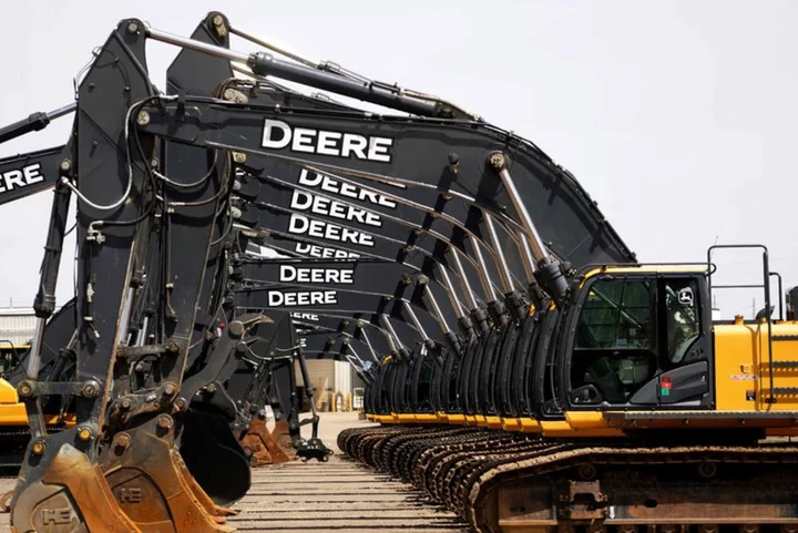 Deere raises annual profit outlook on healthy equipment demand