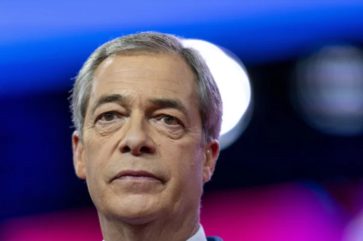 UK banking boss apologizes to populist politician Farage over the closure of his account