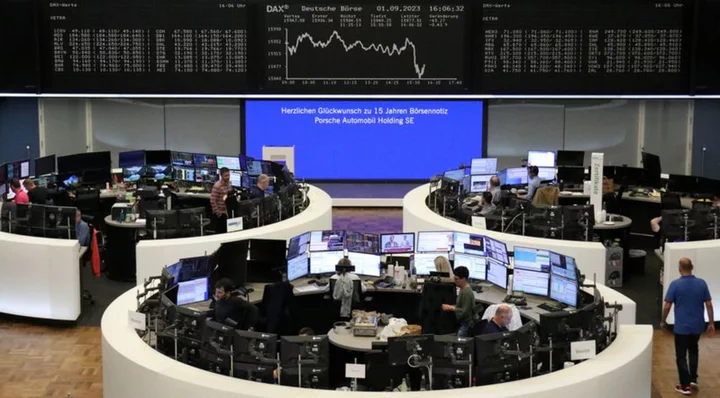 European shares end flat as China stimulus-driven advances falter