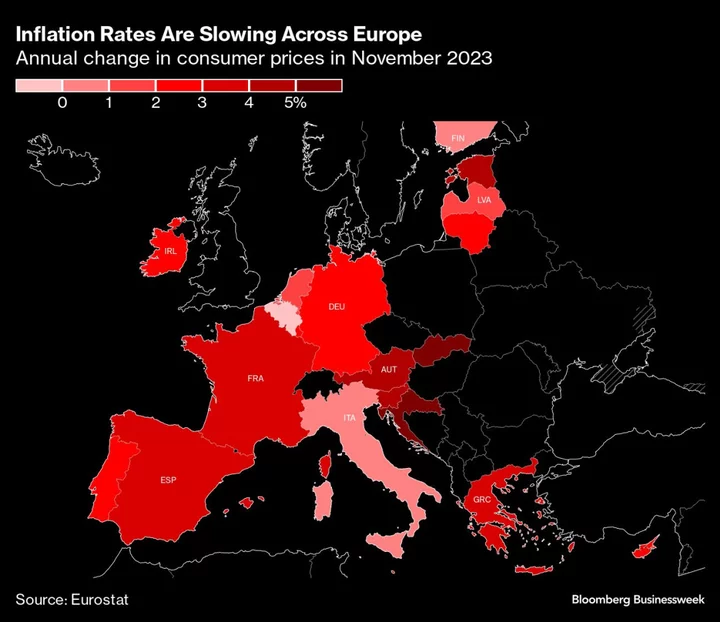 ECB’s Inflation Success Undermines Tough Talk on Rate Policy