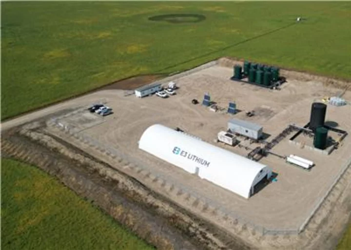 E3 Lithium Begins Operations of Alberta’s First Direct Lithium Extraction Field Pilot Plant