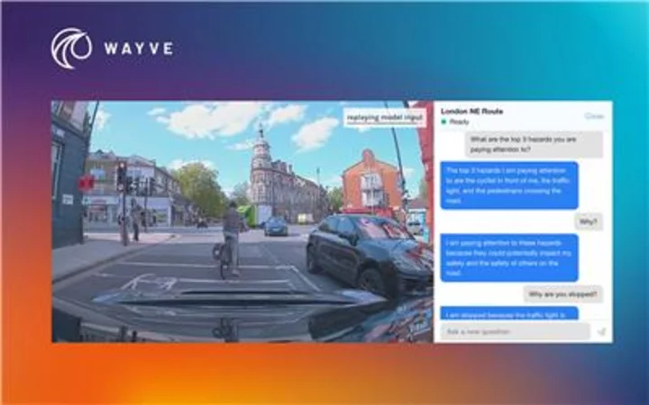 Robot car talk: Introducing Wayve's new AI model LINGO-1